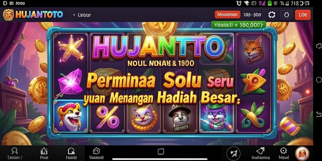 Tangkapan layar HUJANTOTO menampilkan gameplay Slot yang menarik dan mengasyikkan.