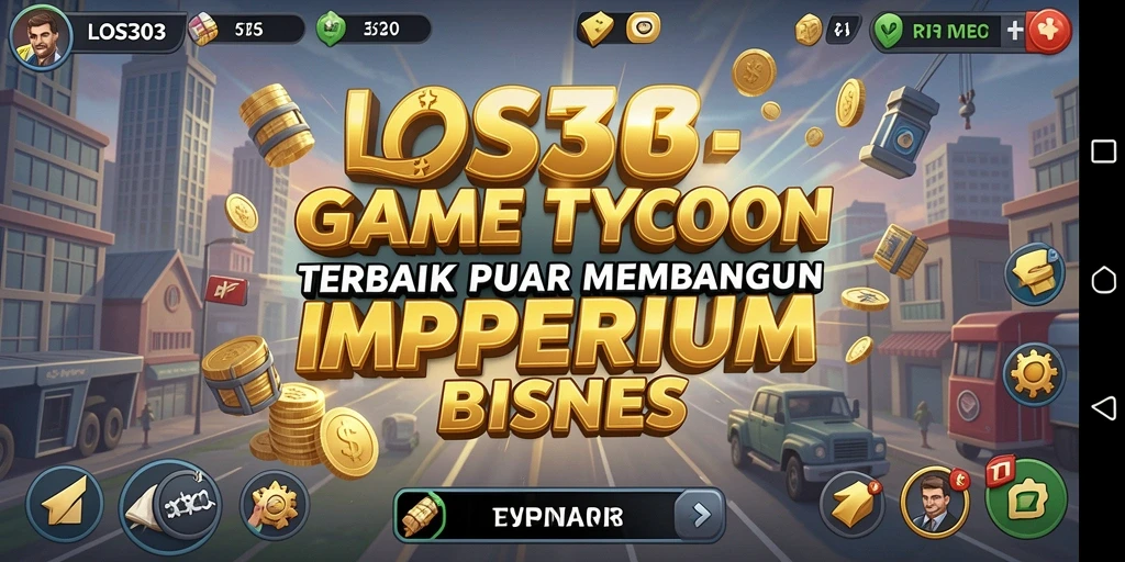 Tampilan gameplay menarik dari LOS303 dengan elemen Tycoon yang menantang.