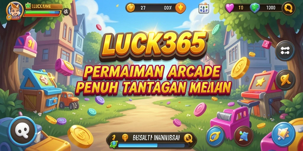 Screenshot LUCK365 menampilkan aksi gameplay seru dalam permainan Arcade.