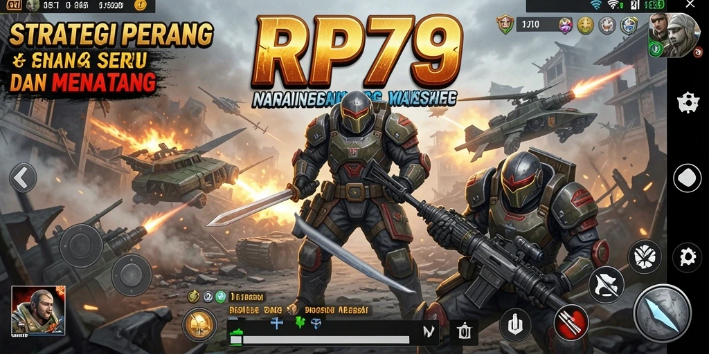 Tampilan menarik dari gameplay RP79 yang penuh strategi dan aksi.